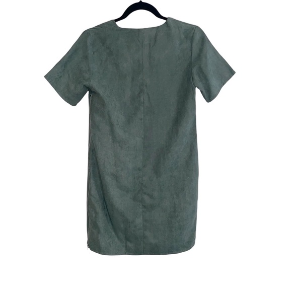 Green Missguided Suede Dress, 4 - Picture 11 of 13
